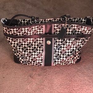 Used coach diaper bag
